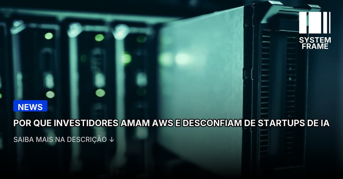 Investidores adoram IA, desde que você seja um provedor de nuvem