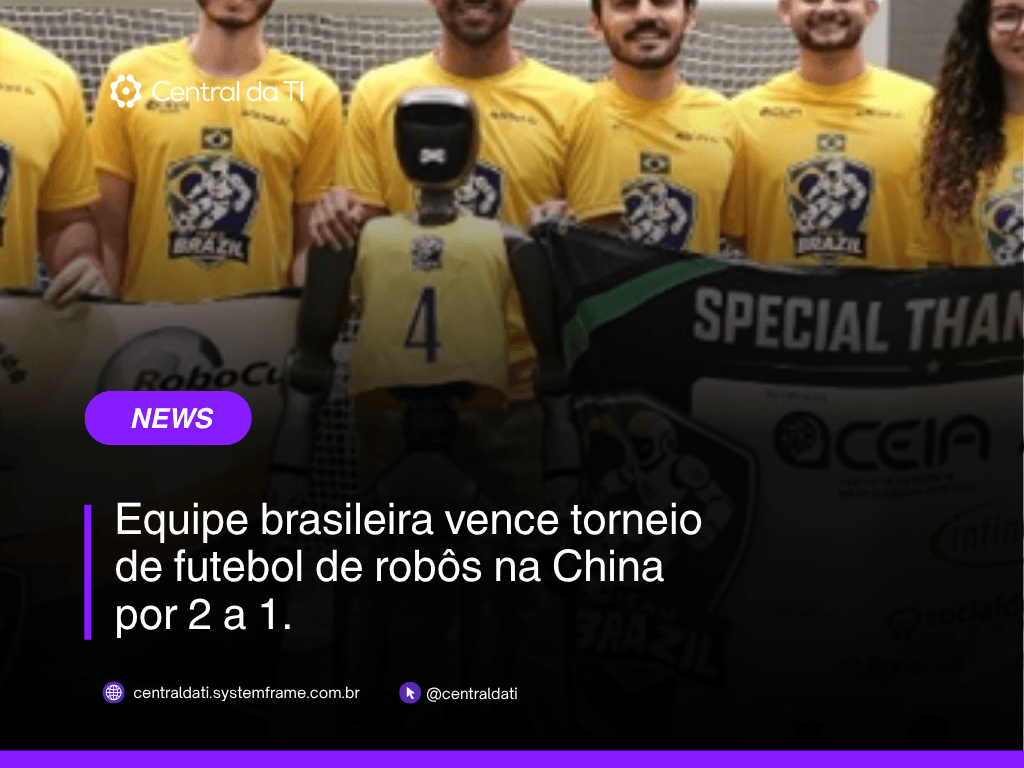 Futebol de robôs: como funciona e como os robôs jogam