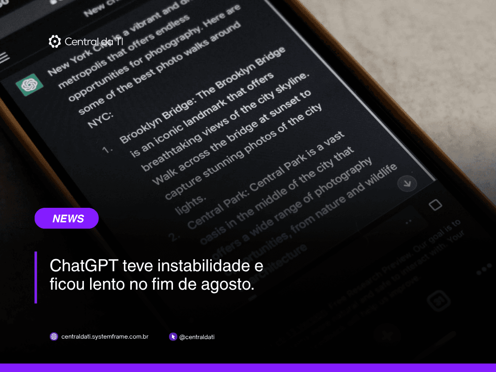 Adoção informal de IA: quando o ChatGPT cai, o time para