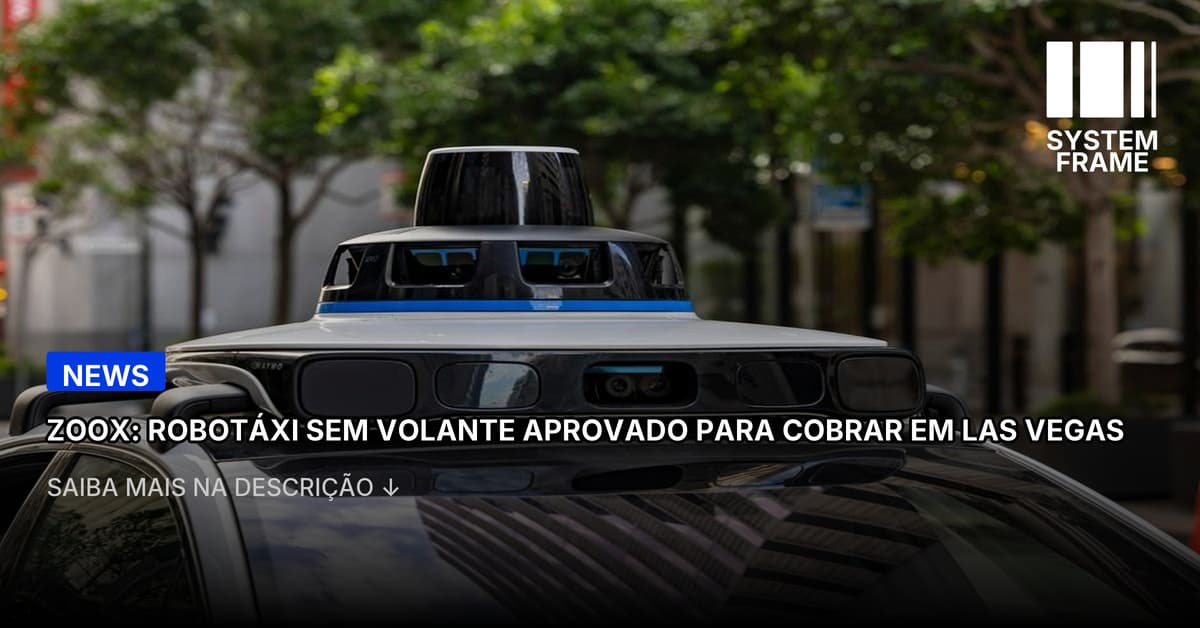 A Zoox agora pode cobrar por corridas em seus robotáxis sem volante