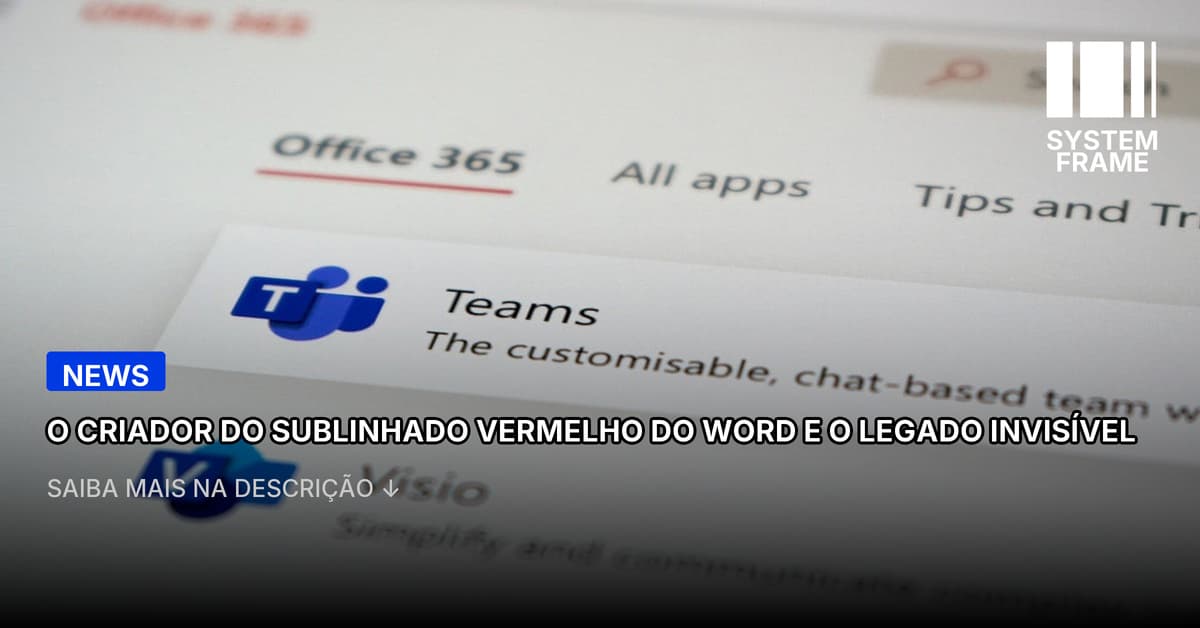 Uma decisão de design que virou parte da vida humana